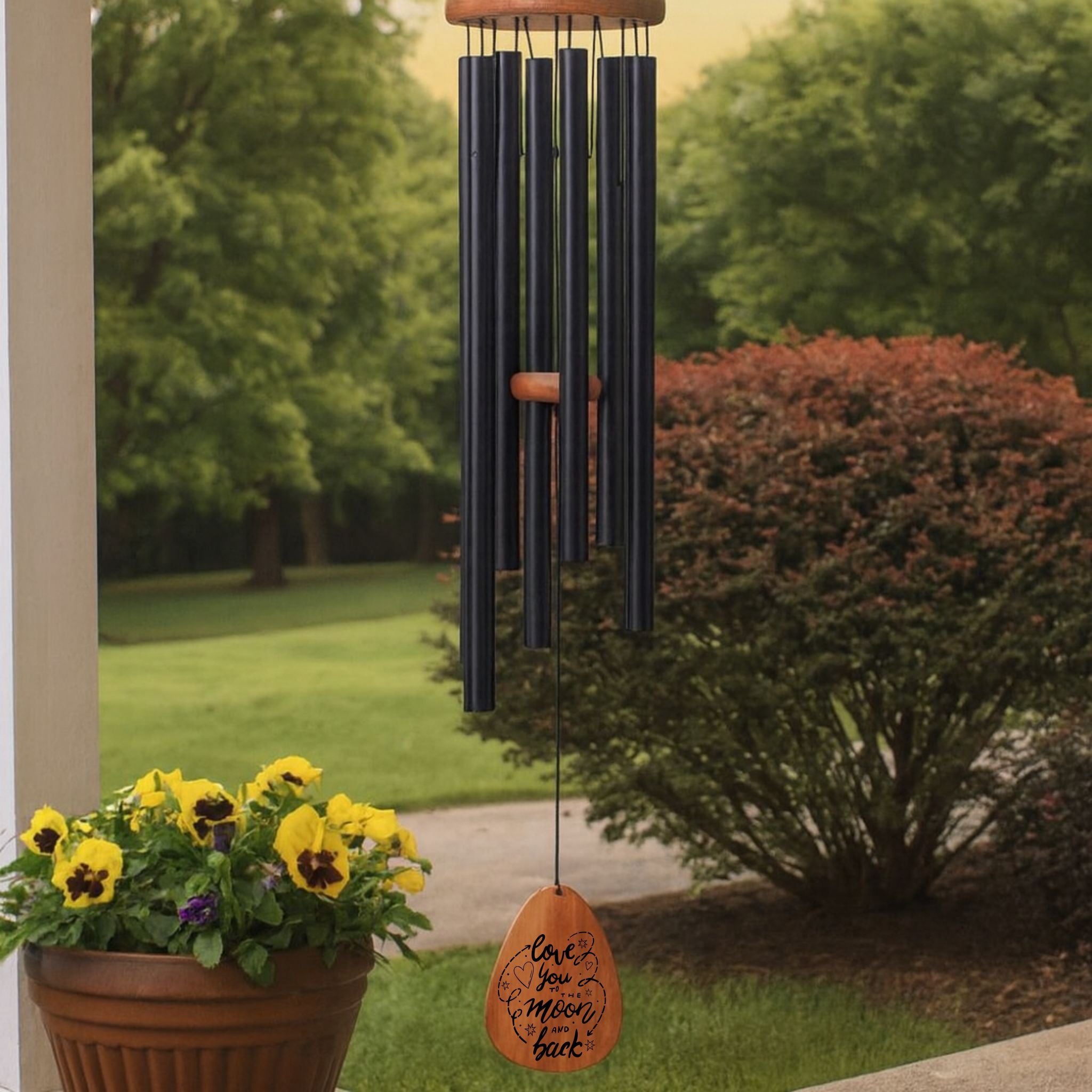 Newborn Serenity Wind Chimes - Thoughtful Gift For Special Occasions or Reflections 32"