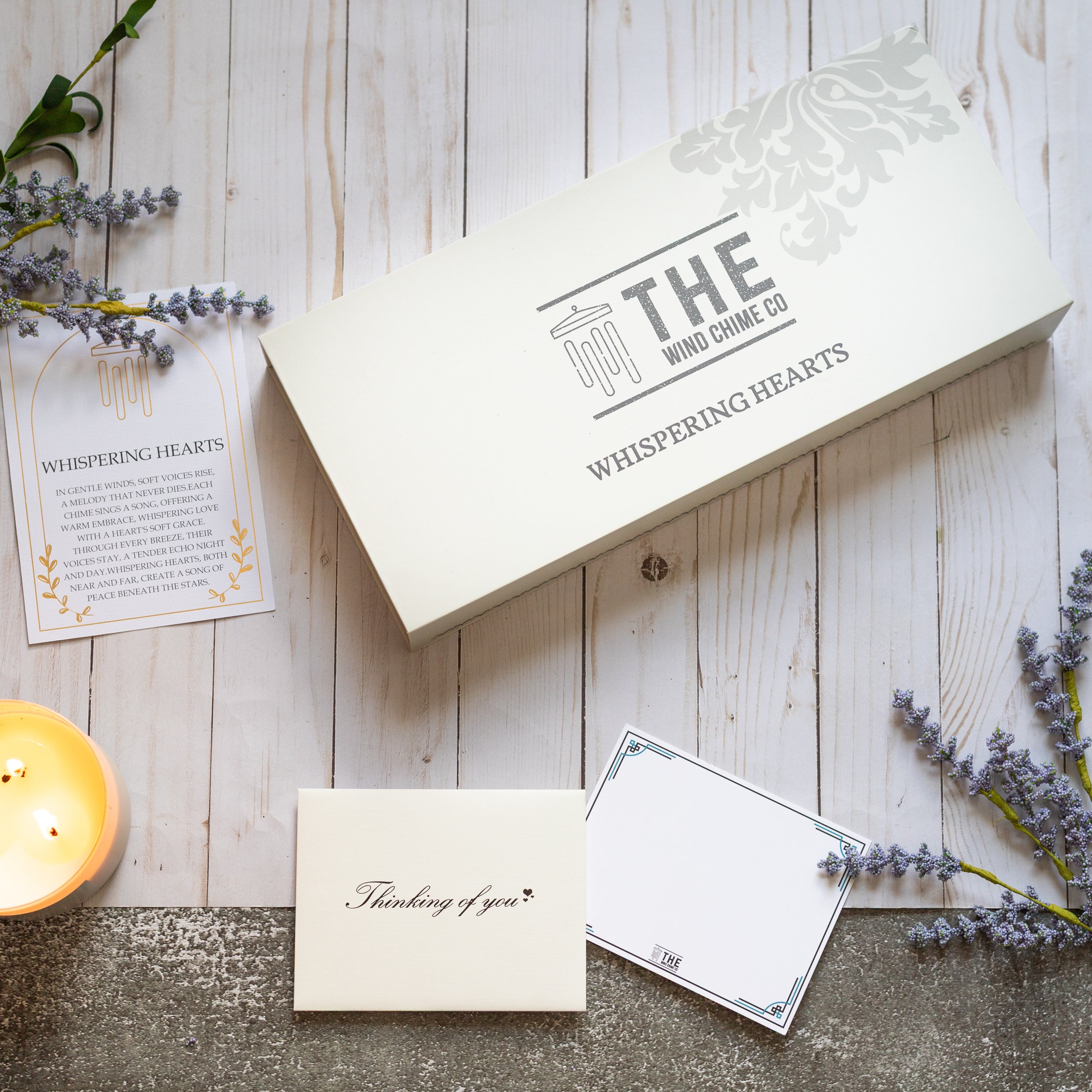 Whispering Hearts Wind Chime