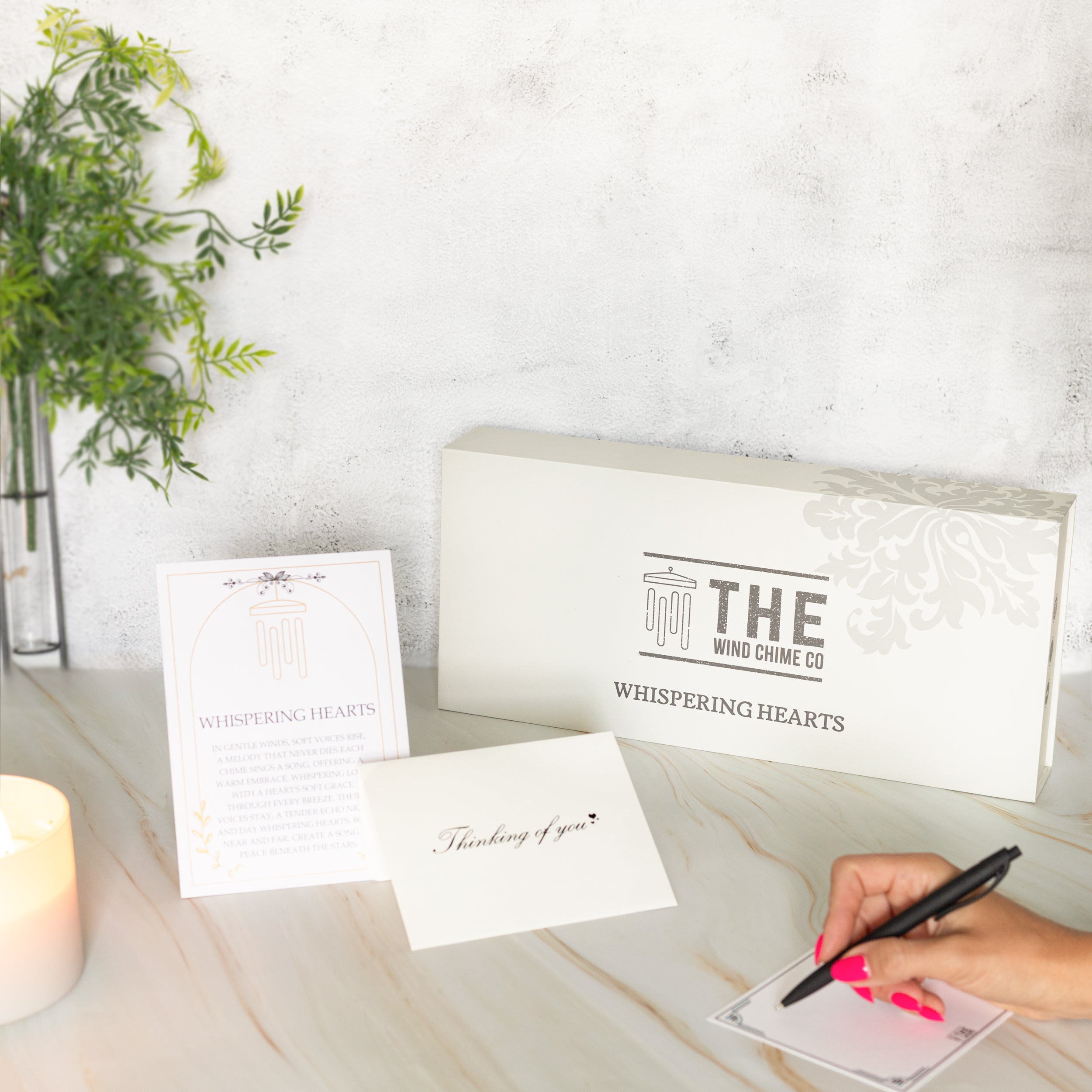 Whispering Hearts Wind Chime