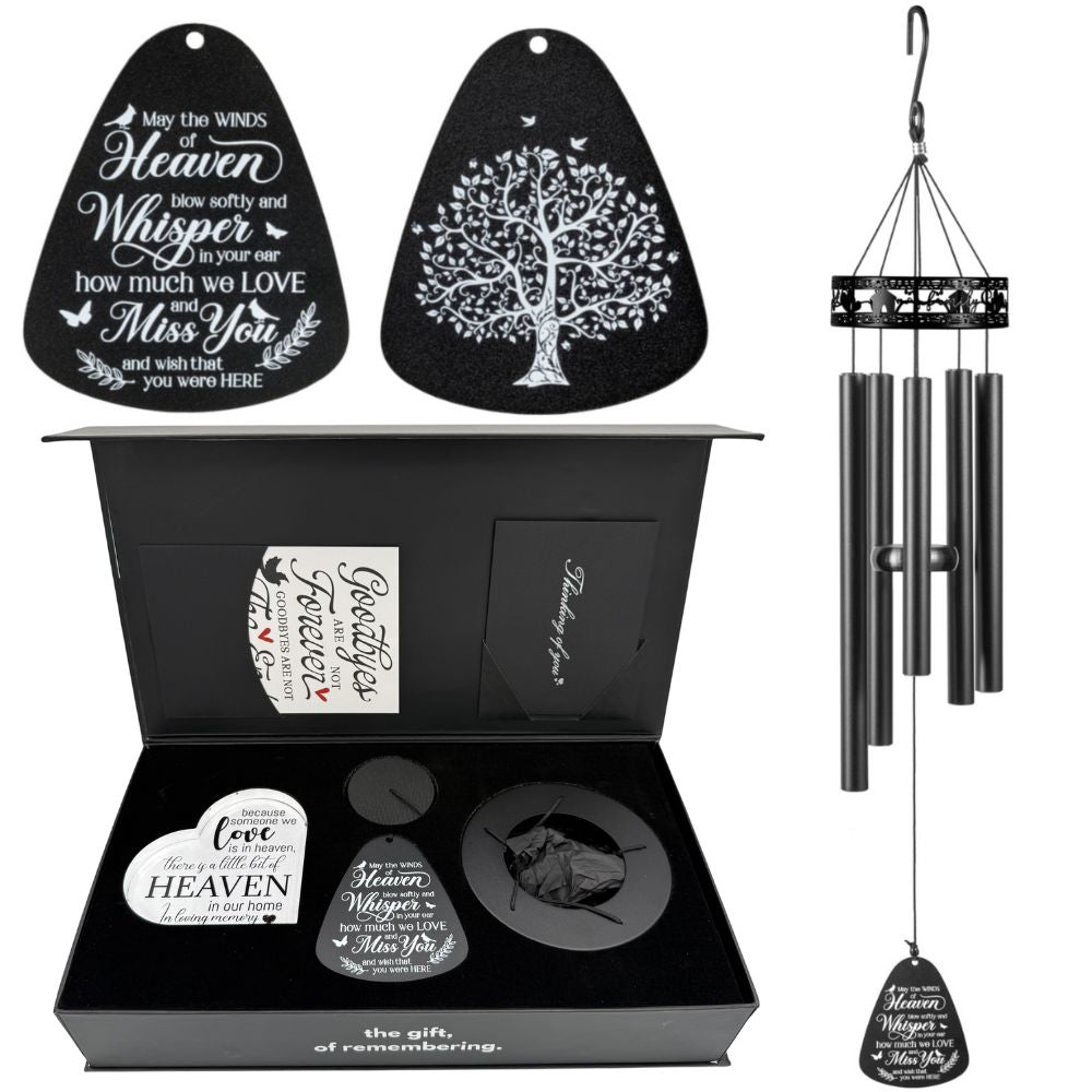 Gift-Bundle - Serenity Family-Love Memorial Wind Chimes