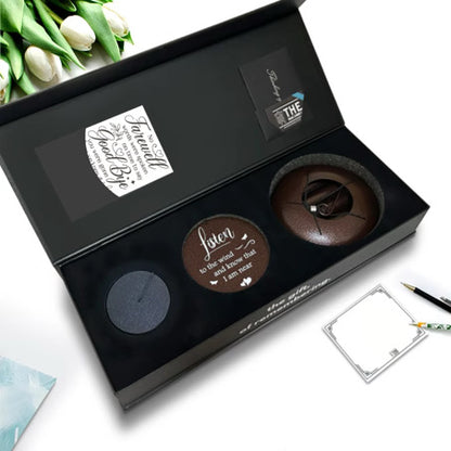 Memorial Serenity Wind Chime - Antique Bronze Flower For Special Occasions or Reflections 48”