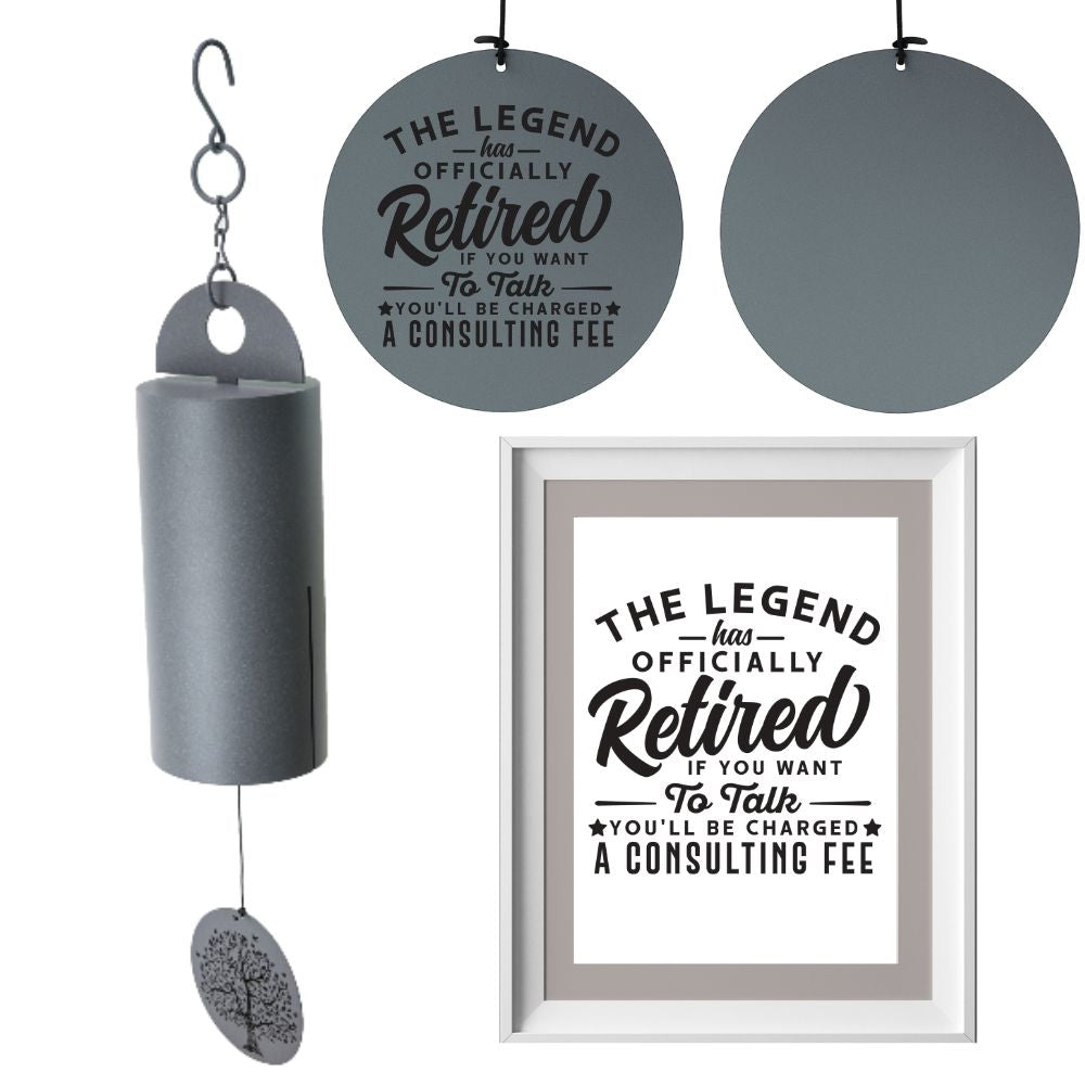 36" XL Serenity Memorial Wind Bell - Thoughtful Gift For Special Occasions or Reflections