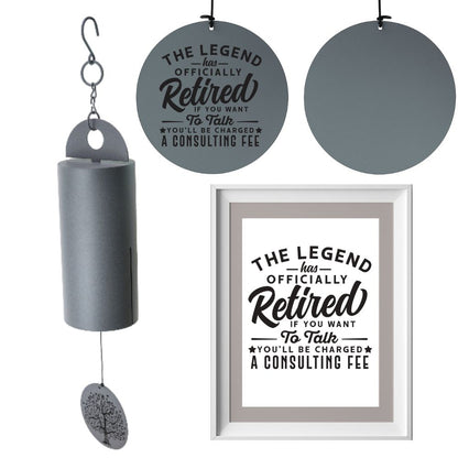 36" XL Serenity Memorial Wind Bell - Thoughtful Gift For Special Occasions or Reflections