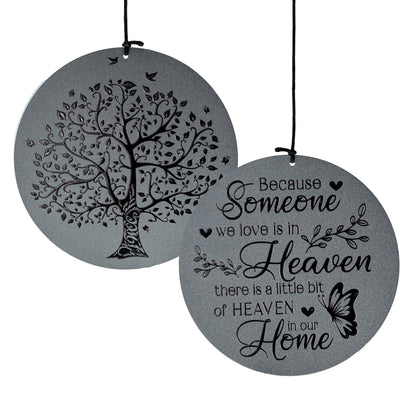 36" XL Serenity Wind Bell - Thoughtful Memorial Gift For Loss of Loved One - Sympathy Gift for Funerals