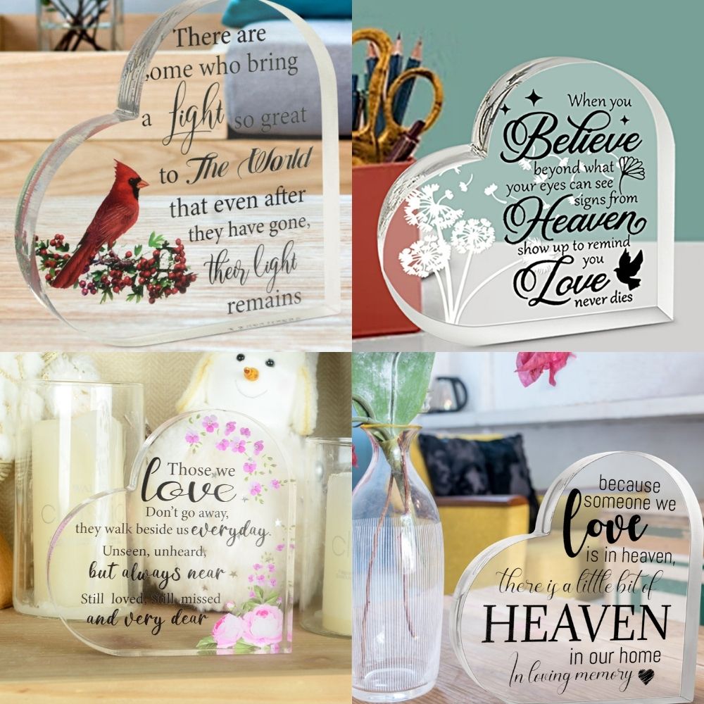 Gift Bundle - Memorial Wind Chimes – Whispering Hearts™ Collection – Rose Gold - Memorial Heart Included 28”