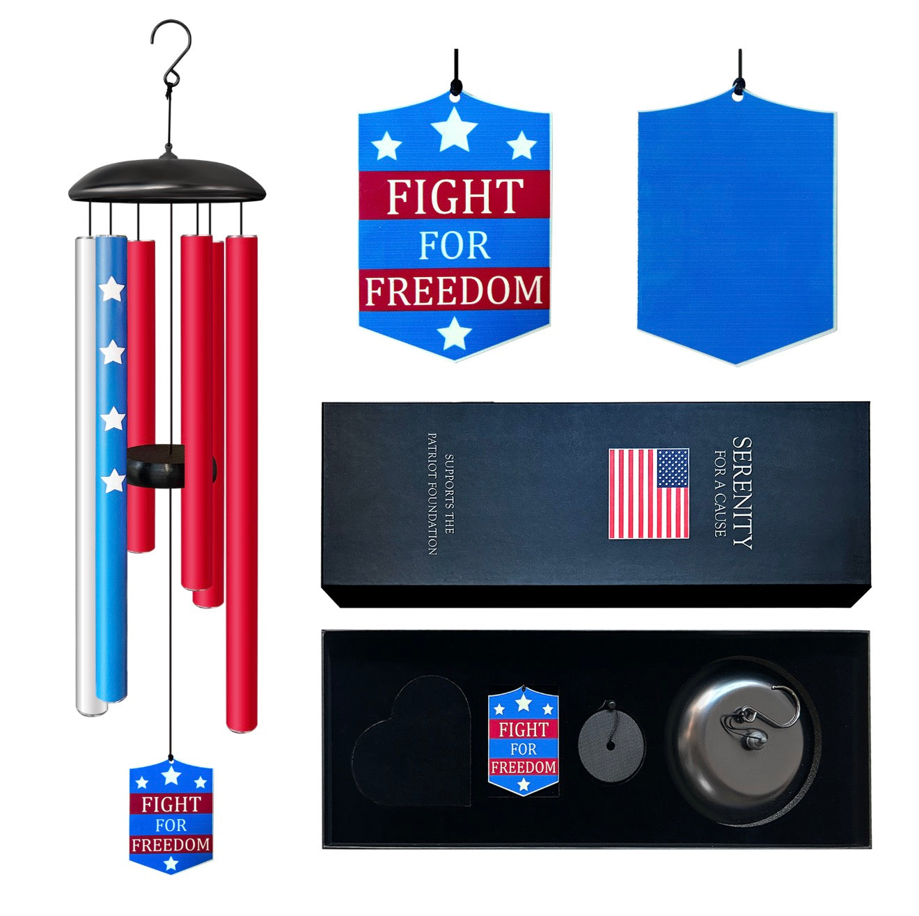 Patriot Wind Chime 29” - COMING SOON Summer 2026
