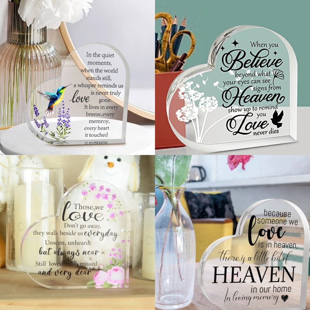 Gift Bundle - Serenity Memorial Wind Chimes - Memorial Heart